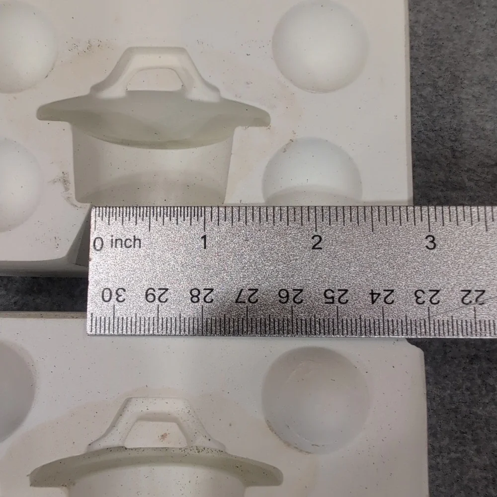 White Horse‎ Milk Can Creamer Sugar Lids Mold Set Vintage Industrial Farmhouse